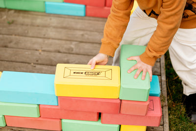 50 x Life size Foam Bricks building real size Blocks Toddler Child Toy Gift  Fake
