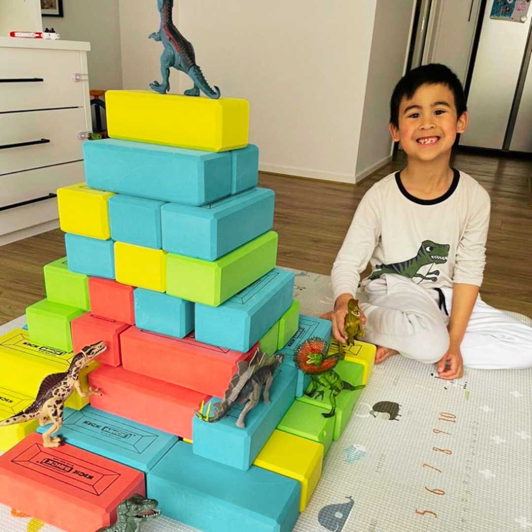 Brown Double Pack - 50 Bricks – KICKBrick