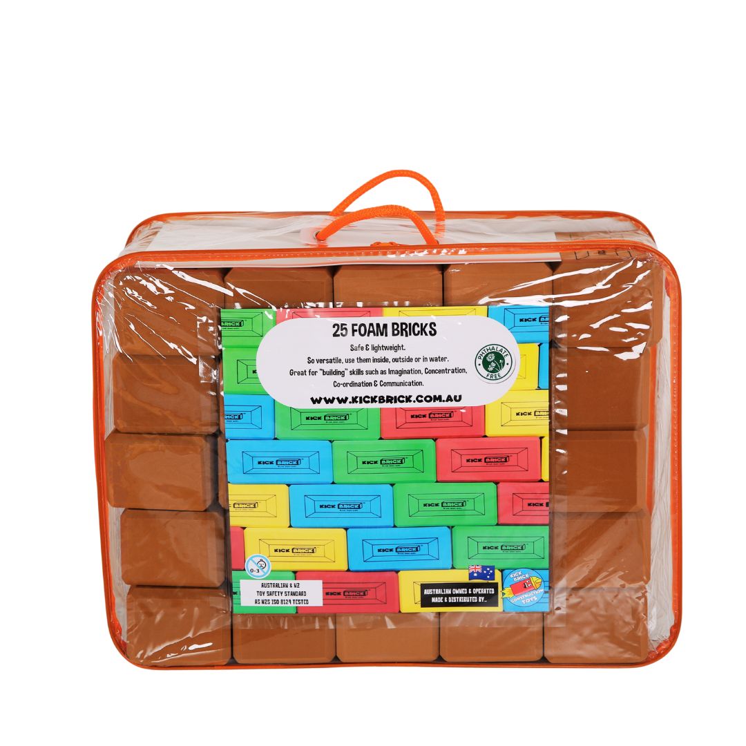 Brown Single Pack - 25 bricks – KICKBrick