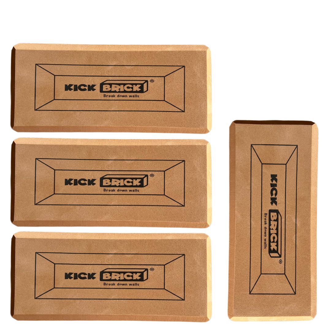 Brown Double Pack - 50 Bricks – KICKBrick