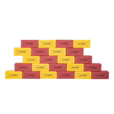 Red/Yellow Single Pack  —  25 Bricks