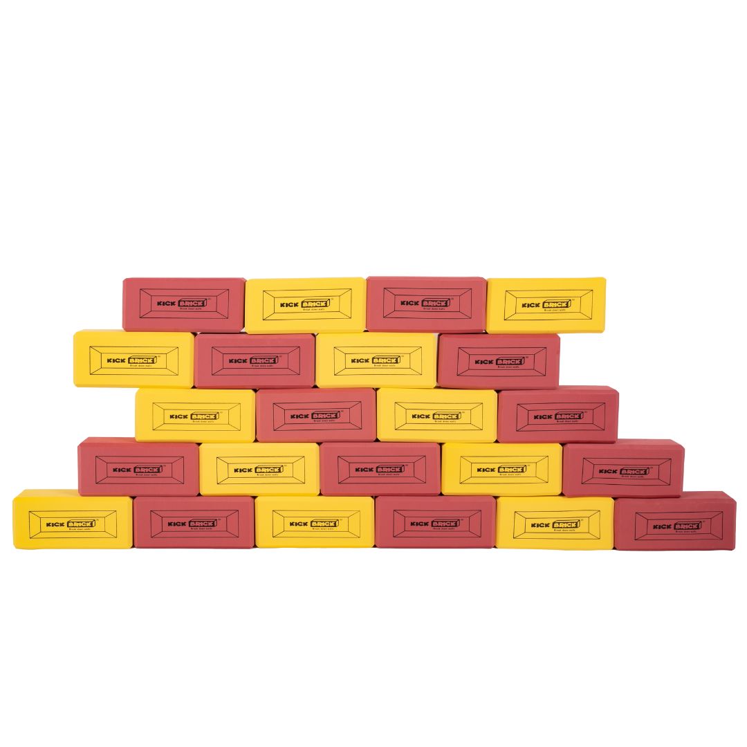 Red/Yellow Double Pack — 50 Bricks